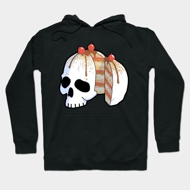 Skull Cake Hoodie by kousnua